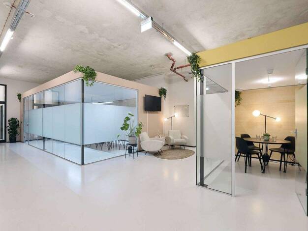 Bürofläche zur Miete provisionsfrei 42 m² Bürofläche teilbar ab 7 m² Gerichtstraße 51 Wedding Berlin 13347