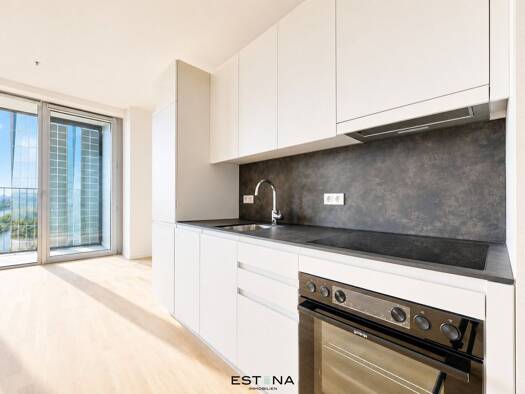Wohnung zur Miete - Erstbezug 881 € 1 Zimmer 33,9 m² 32. Geschoss frei ab 01.11.2026 Donau-City-Straße Donaustadt 1220