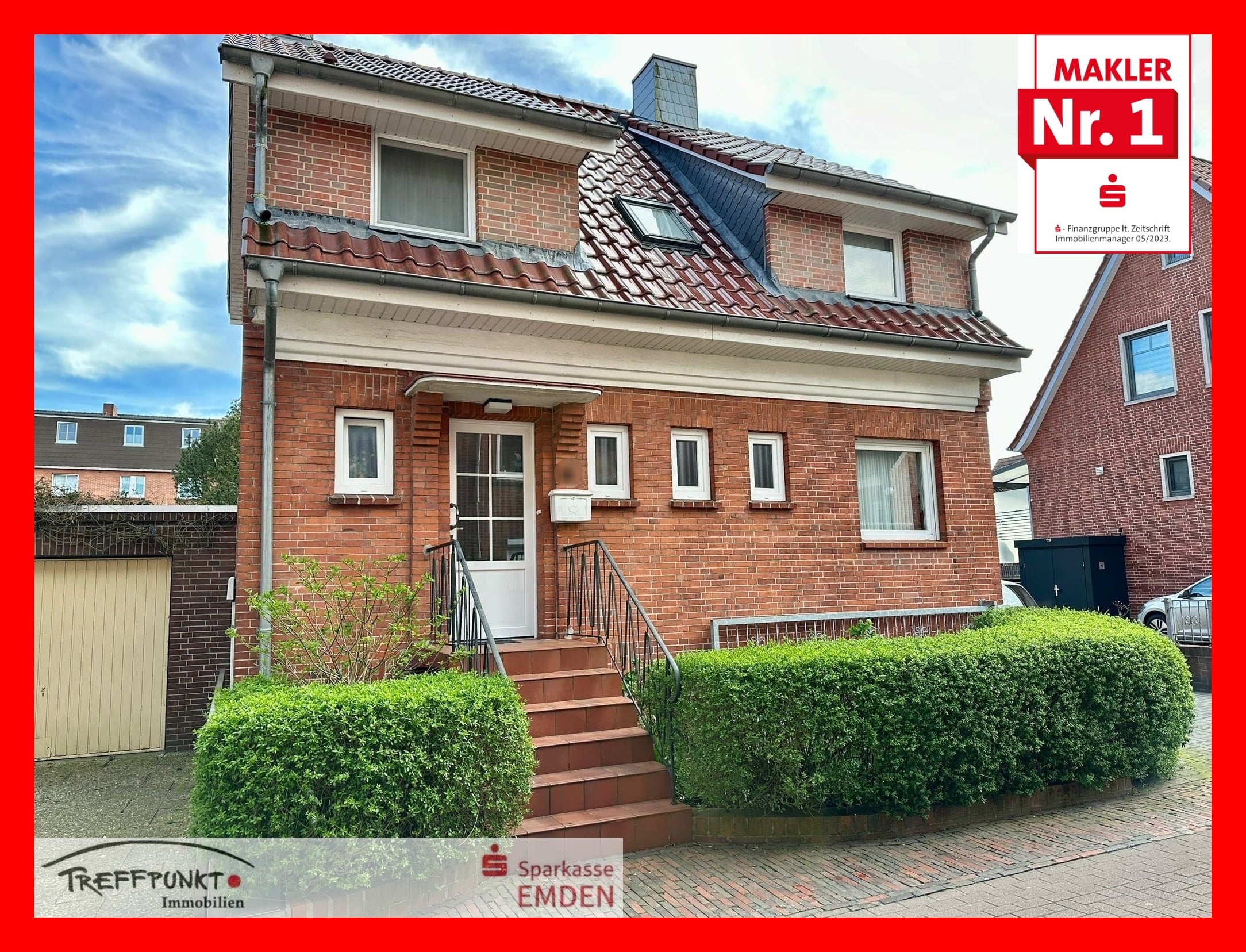 Einfamilienhaus zum Kauf 415.000 € 4 Zimmer 109 m²<br/>Wohnfläche 339 m²<br/>Grundstück Stadtzentrum Emden 26721