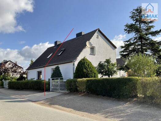 Doppelhaushälfte zum Kauf 95.000 € 3 Zimmer 82 m² 642 m² Grundstück frei ab sofort Raguhn Raguhn-Jeßnitz 06779