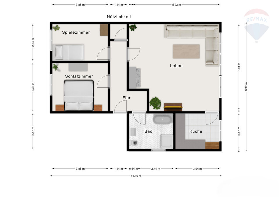 Wohnung zum Kauf 139.000 € 3,5 Zimmer 97 m²<br/>Wohnfläche Lebach Lebach 66822