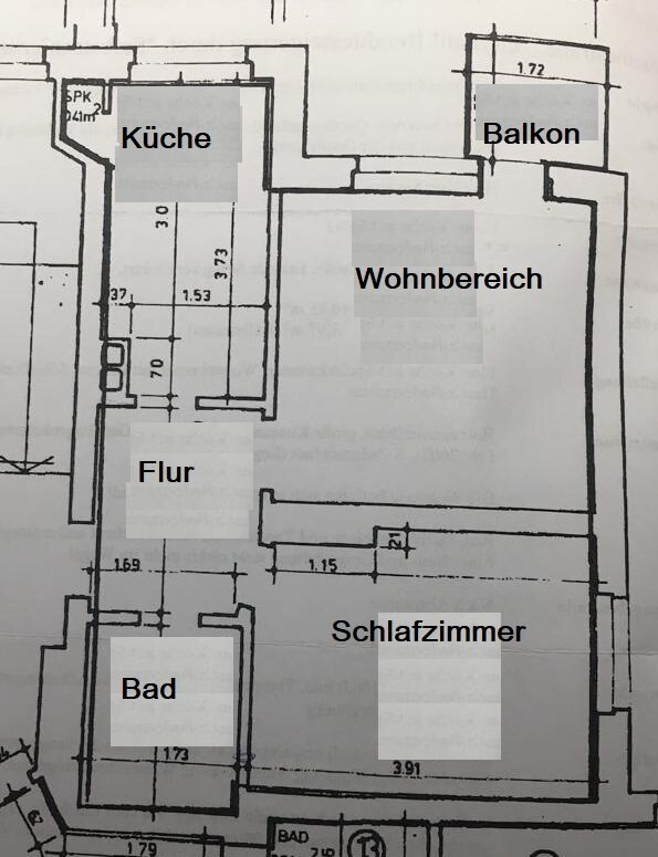 Wohnung zum Kauf provisionsfrei 189.000 € 2 Zimmer 40 m²<br/>Wohnfläche 3.<br/>Geschoss Calenberger Neustadt Hannover 30169