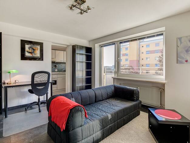 Wohnung zum Kauf 233.000 € 1 Zimmer 33,9 m² 5. Geschoss Feldmoching-Hasenbergl München 80995