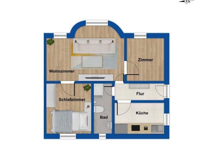 Wohnung zum Kauf 135.000 € 2,5 Zimmer 72 m² Owschlag 24811