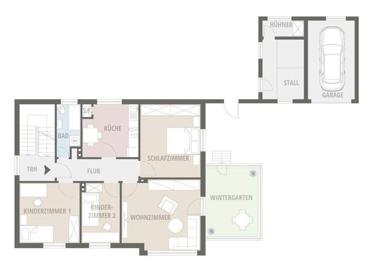 Mehrfamilienhaus zum Kauf provisionsfrei 345.000 € 8 Zimmer 163,5 m² 807 m² Grundstück Stemmen Barsinghausen 30890