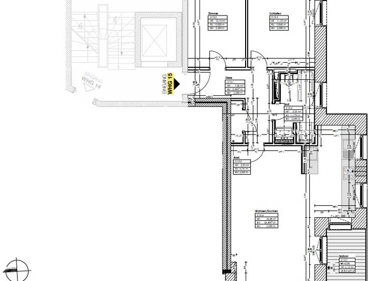 Studio zur Miete 1.290 € 3 Zimmer 70 m² Alexandrinenstraße 35 Paulsstadt Schwerin 19055