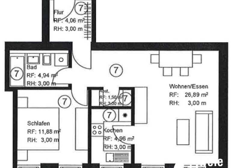 Wohnung zum Kauf 139.000 € 2 Zimmer 54,2 m²<br/>Wohnfläche 2.<br/>Geschoss Friedrichstadt Dresden 01159
