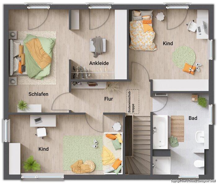 Einfamilienhaus zum Kauf 471.900 € 6 Zimmer 156 m²<br/>Wohnfläche 700 m²<br/>Grundstück Laubenheim 55452