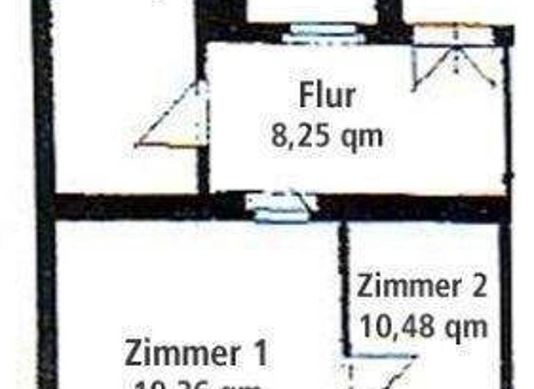 Wohnung zur Miete 448 € 2 Zimmer 55 m² 3. Geschoss frei ab sofort Zwickauer Str. 106 Plauen Dresden 01187