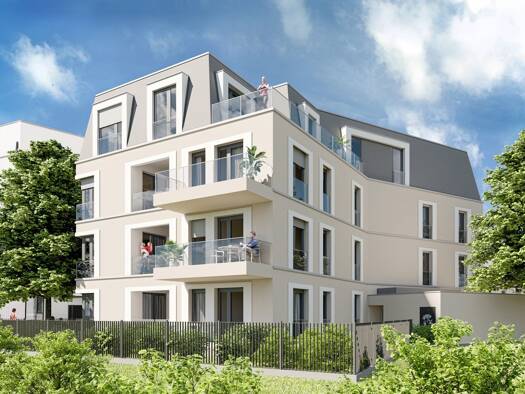 Wohnung zum Kauf - Erstbezug provisionsfrei 316.500 € 2 Zimmer 54,1 m² Dresden 01157