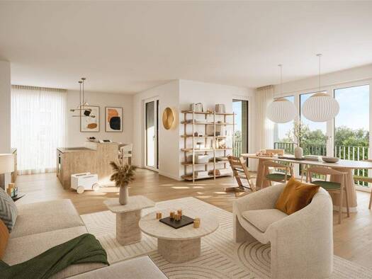 Wohnung zum Kauf - Neubau provisionsfrei 399.900 € 2 Zimmer 63,4 m² EG Schwetzingen 68723