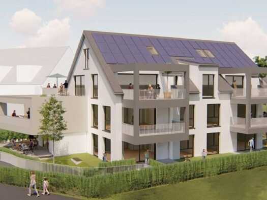 Wohnung zum Kauf - Neubau provisionsfrei 464.400 € 3 Zimmer 80,4 m² 1. Geschoss Uhlandstraße 109 Schorndorf Schorndorf 73614