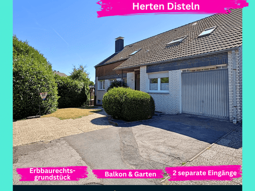 Mehrfamilienhaus zum Kauf 299.000 € 9 Zimmer 229,9 m² 671 m² Grundstück Disteln Herten 45701