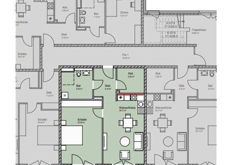 Wohnung zur Miete 414 € 2 Zimmer 65 m² frei ab 01.05.2026 Lüdenscheid 58507