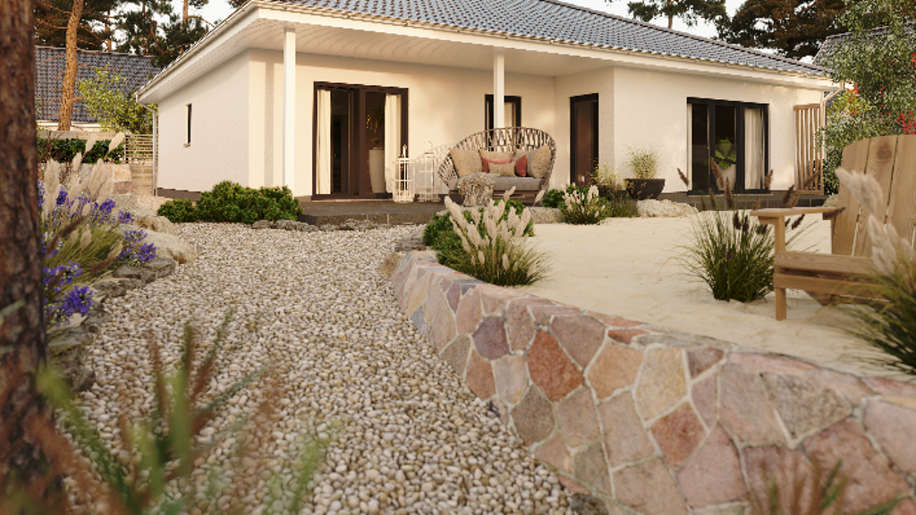 Bungalow zum Kauf provisionsfrei 290.240 € 6 Zimmer 133 m² 1.350 m² Grundstück Unstrut-Hainich 99947