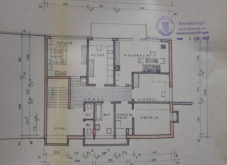 Wohnung zum Kauf provisionsfrei 380.000 € 4,5 Zimmer 103 m² EG Wernau (Neckar) 73249