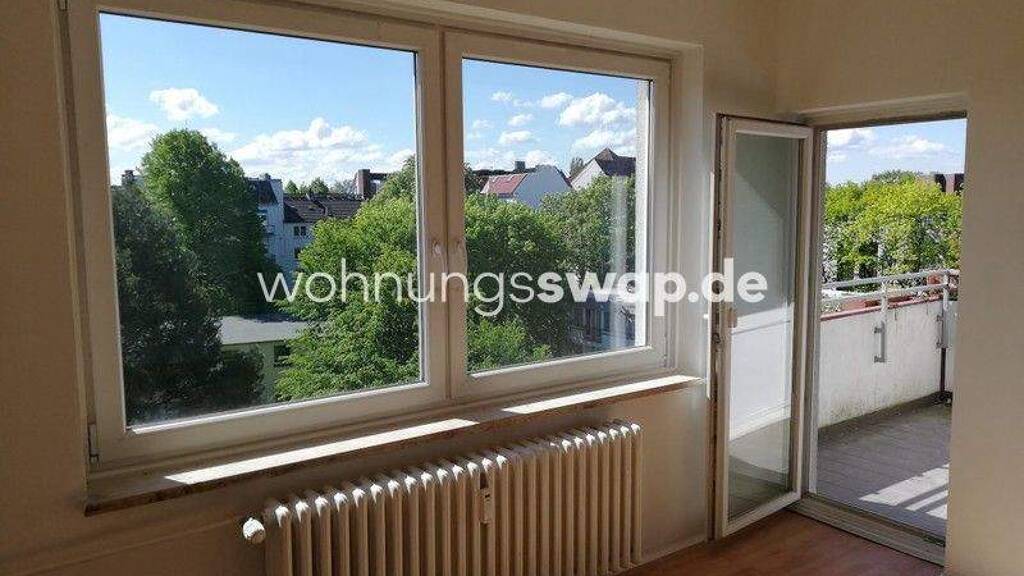 Studio zur Miete Tauschwohnung 920 € 3 Zimmer 74 m² 5. Geschoss Hoheluft-West Hamburg 22529