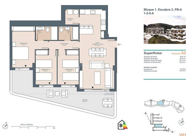 Penthouse zum Kauf 545.000 € 3 Zimmer 83 m² EG Málaga 29738