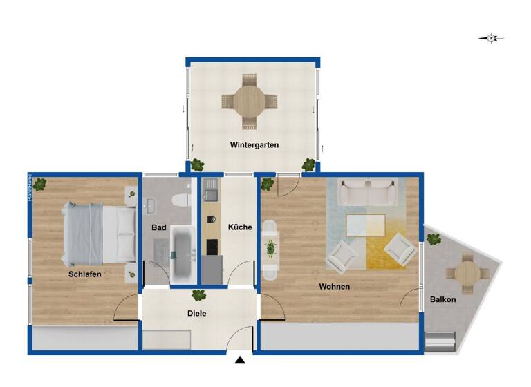 Wohnung zum Kauf 245.000 € 3 Zimmer 71 m²<br/>Wohnfläche 2.<br/>Geschoss Universitätsviertel Augsburg 86159