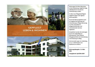 Wohnung zur Miete 1.080 € 3 Zimmer 86 m² 2. Geschoss Lindenberg Lindenberg im Allgäu 88161