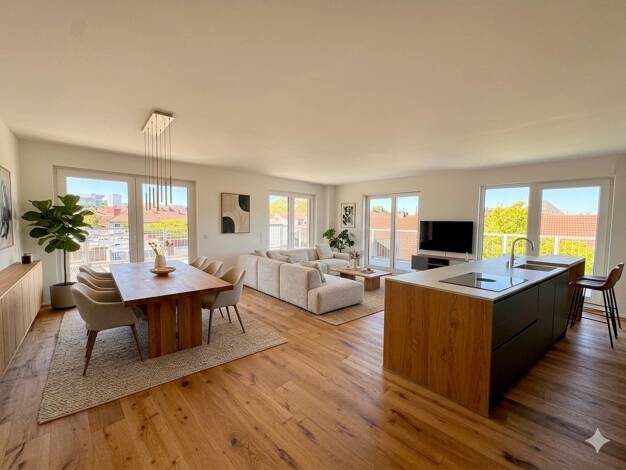 Penthouse zum Kauf - Erstbezug 598.000 € 3 Zimmer 135,1 m² frei ab sofort Innenstadt Kaiserslautern 67655