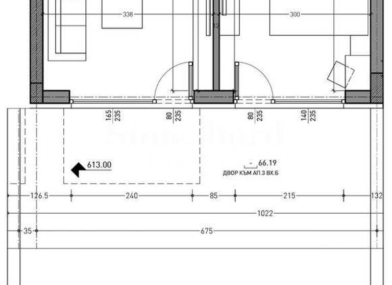 Studio zum Kauf 268.144 € 2 Zimmer 69,1 m² Sofia