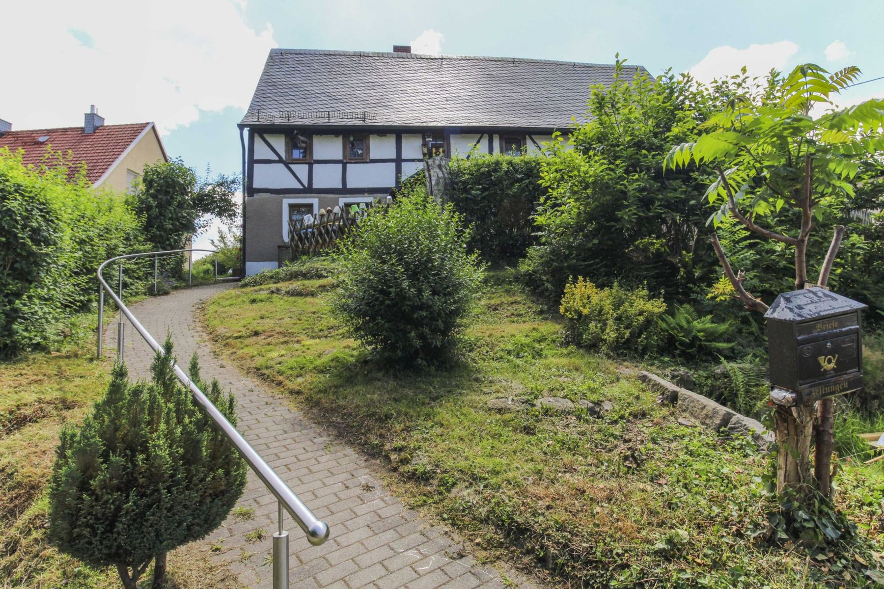 Bauernhaus zum Kauf 99.000 € 7 Zimmer 150,3 m²<br/>Wohnfläche 1.831,3 m²<br/>Grundstück Langenwolmsdorf Stolpen 01833