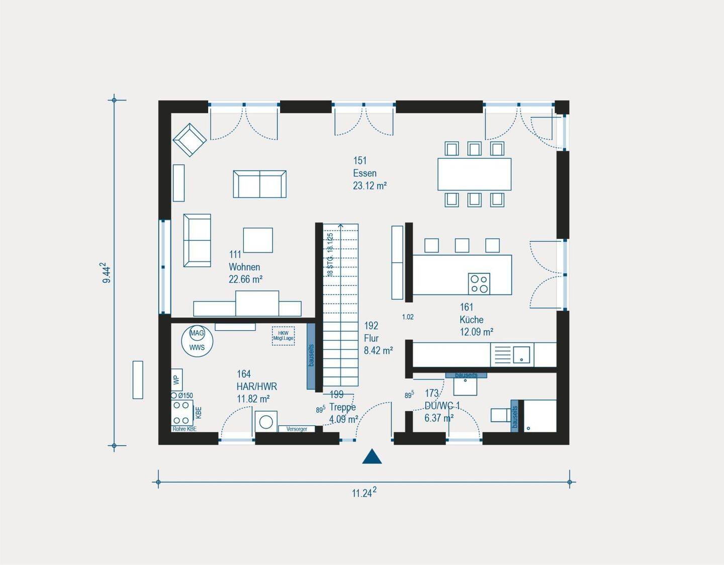 Immobilie in Heiningen - Sonniges Zuhause mit blühender Idylle - Bild 1