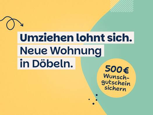 Wohnung zur Miete 239 € 2 Zimmer 47,7 m² 4. Geschoss Straße der Jugend 1 Döbeln 04720