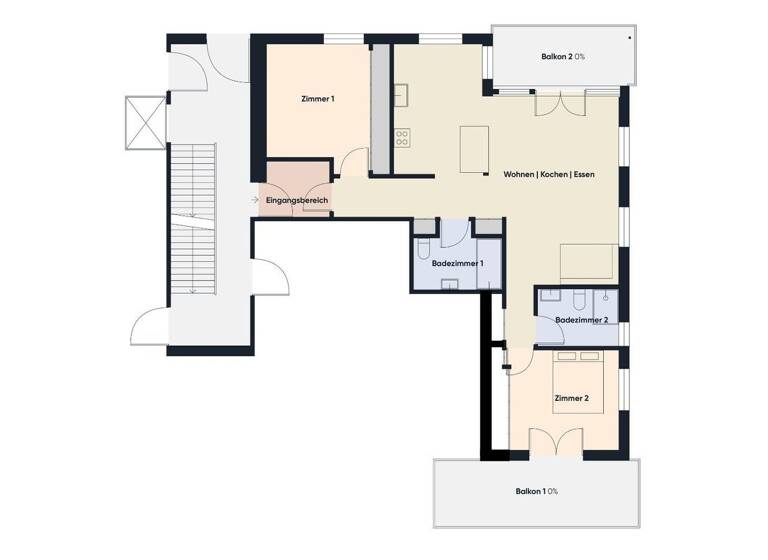 Wohnung zum Kauf 550.000 € 3 Zimmer 88,5 m² 3. Geschoss Bezau 6870