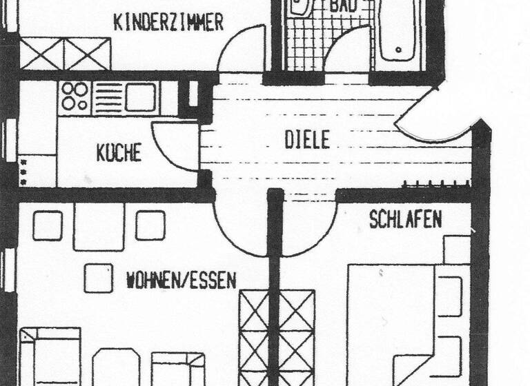 Wohnung zum Kauf 155.000 € 3 Zimmer 55,5 m² 1. Geschoss Cotta Dresden 01157