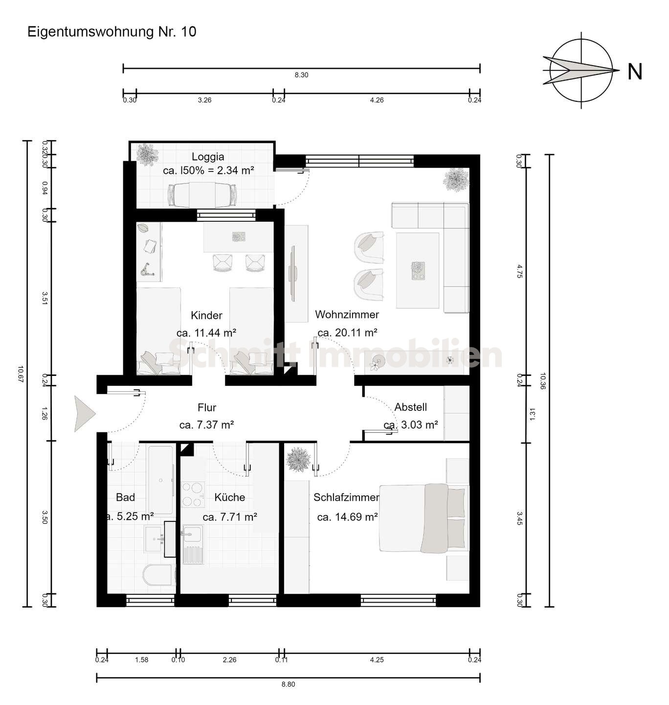 Wohnung zum Kauf 299.000 € 3 Zimmer 71 m²<br/>Wohnfläche EG<br/>Geschoss Schwanheim Frankfurt am Main 60529