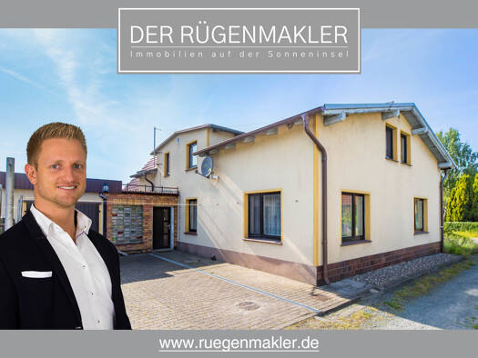 Doppelhaushälfte zum Kauf 99.500 € 6 Zimmer 78 m² 261 m² Grundstück Hagen Lohme / Hagen 18551