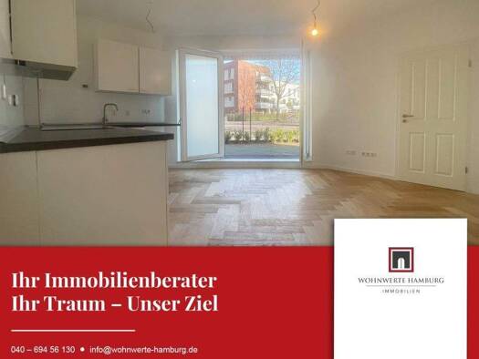 Terrassenwohnung zum Kauf 327.500 € 2 Zimmer 46,7 m² frei ab sofort Barmbek-Süd Hamburg 22083