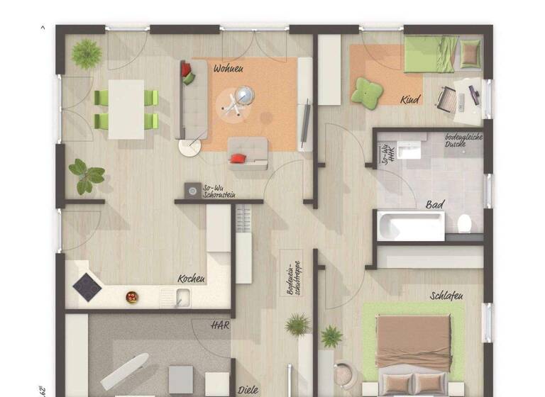 Einfamilienhaus zum Kauf 338.950 € 4 Zimmer 92 m² 430 m² Grundstück Kallinchen Zossen 15806