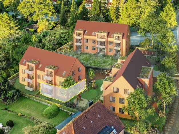 Terrassenwohnung zum Kauf - Neubau provisionsfrei 475.000 € 3 Zimmer 86,2 m² EG Domstag 27 Eckernförde 24340