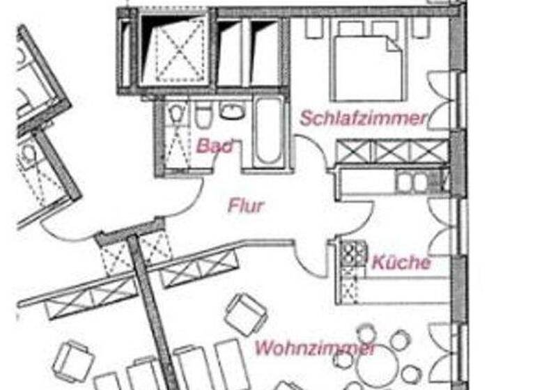 Wohnung zur Miete 353 € 2 Zimmer 61,9 m² 3. Geschoss Halberstadt 38820