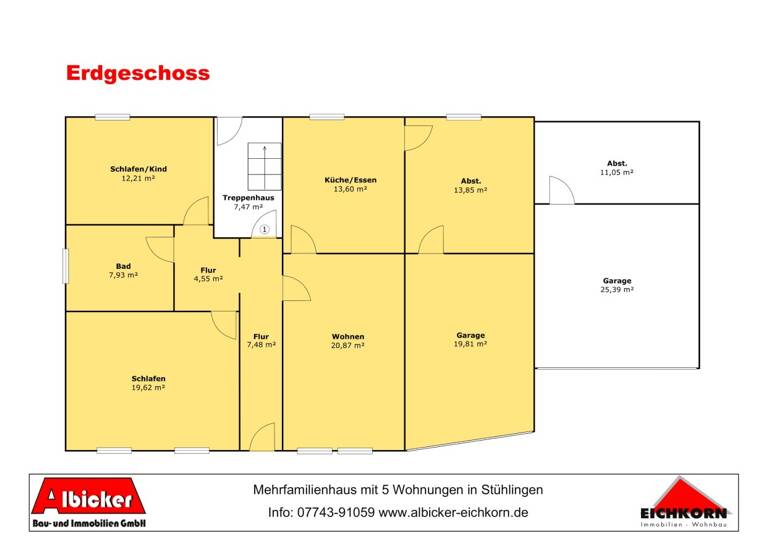 Mehrfamilienhaus zum Kauf 499.000 € 11 Zimmer 350 m² 380 m² Grundstück Stühlingen 79780
