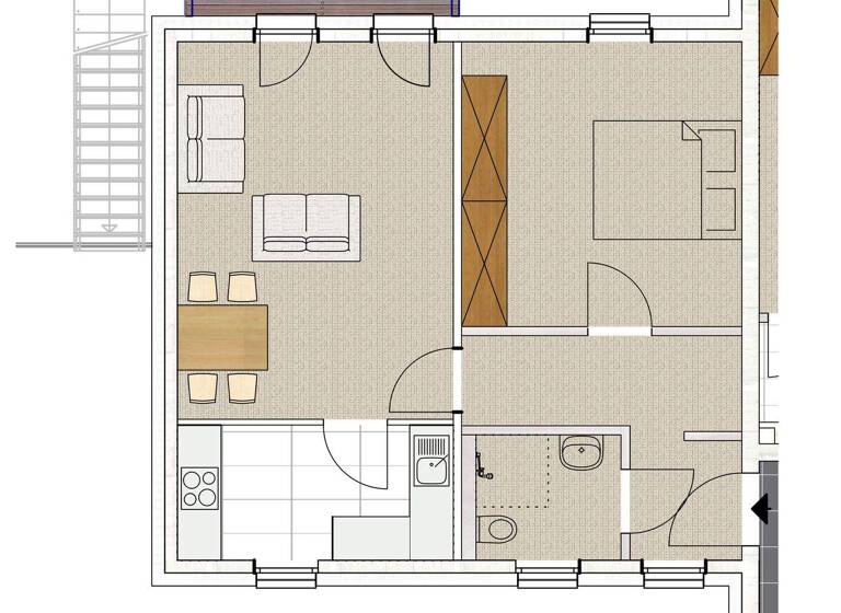 Wohnung zum Kauf 244.138 € 2 Zimmer 62,9 m² 1. Geschoss Lindenstraße 23c St. Lorenz Süd Lübeck 23558