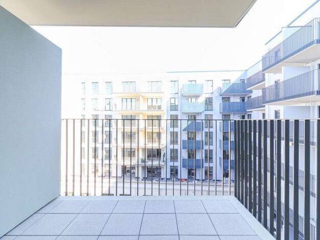 Wohnung zur Miete - Erstbezug 1.129 € 2 Zimmer 46,1 m² 4. Geschoss frei ab 01.01.2026 Karoline-Veith-Straße 31 Bockenheim Frankfurt-Bockenheim 60486