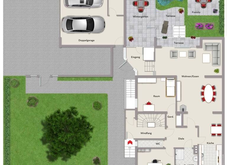 Mehrfamilienhaus zum Kauf 785.000 € 7 Zimmer 261 m² 553 m² Grundstück Gebersdorf Nürnberg 90449