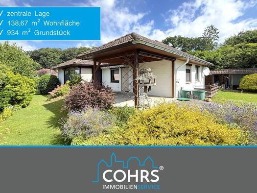 Bungalow zum Kauf provisionsfrei 279.000 € 4 Zimmer 126,3 m² 934 m² Grundstück Bomlitz Bomlitz 29699