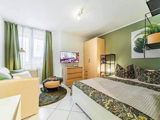 Wohnung zur Miete 1.100 € 1 Zimmer 21 m² 1. Geschoss frei ab 01.01.2026 Bockenheim Frankfurt am Main 60486