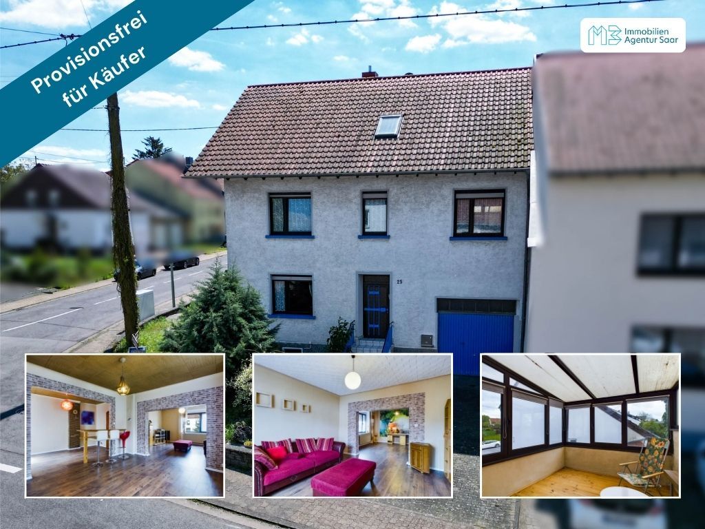 Einfamilienhaus zum Kauf provisionsfrei 205.000 € 7 Zimmer 212 m²<br/>Wohnfläche 355 m²<br/>Grundstück Ittersdorf Wallerfangen 66798