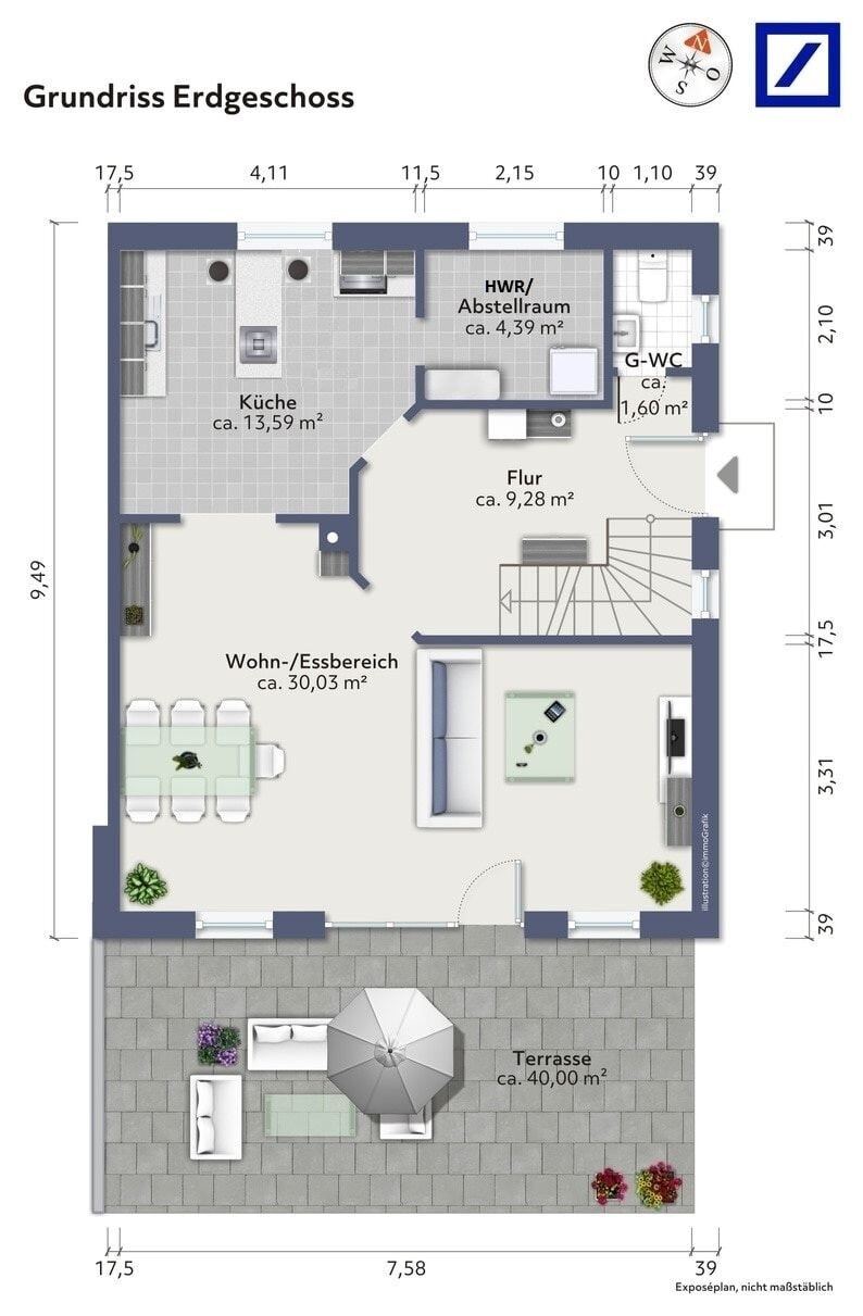 Doppelhaushälfte zum Kauf 539.000 € 3 Zimmer 103,7 m²<br/>Wohnfläche 250,5 m²<br/>Grundstück Neu Wulmstorf Neu Wulmstorf 21629