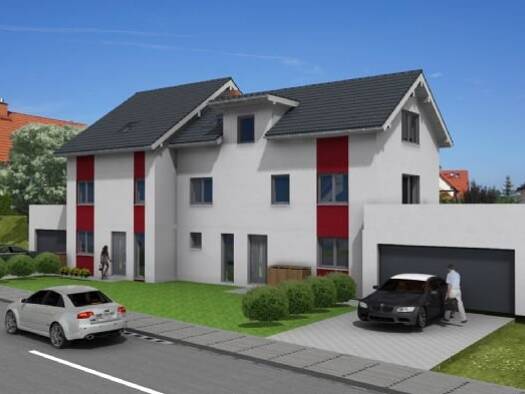 Doppelhaushälfte zum Kauf - Erstbezug provisionsfrei 399.000 € 5 Zimmer 133 m² 320 m² Grundstück Deilingen 78586