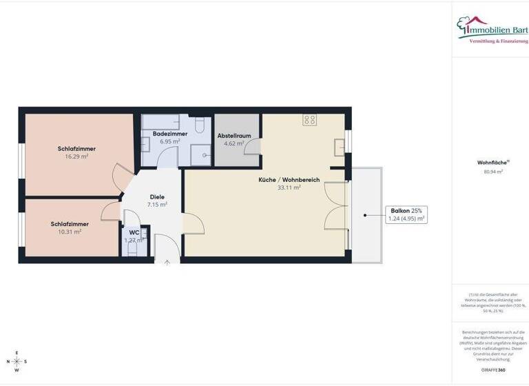 Wohnung zum Kauf 359.800 € 3 Zimmer 90 m² Besch Perl / Besch 66706