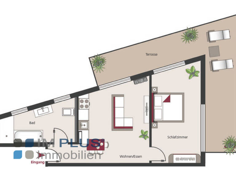Wohnung zum Kauf 209.000 € 2 Zimmer 63,7 m² Dillingen 89407