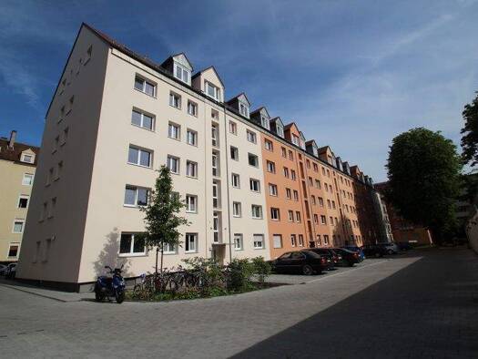 Wohnung zur Miete 439 € 2 Zimmer 34,4 m² 5. Geschoss frei ab 16.03.2026 Singerstr. 11 Innenstadt Augsburg 86159