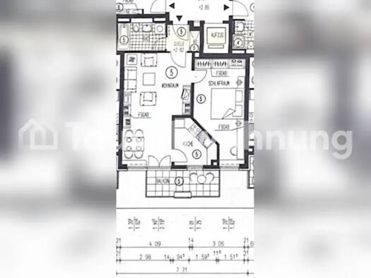 Wohnung zur Miete Tauschwohnung 900 € 2 Zimmer 53 m² 1. Geschoss Neuehrenfeld Köln 50823